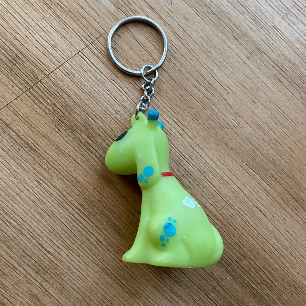 American Heart Association Martia N. Mutley Pup Dog Keychain Collectible